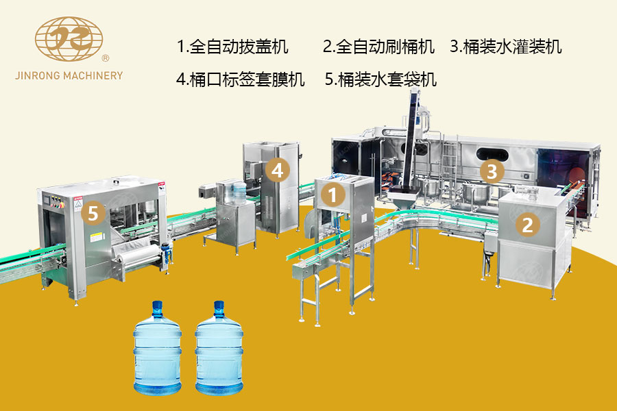 QGF-600 5加侖桶裝水香蕉爱视频免费生產線